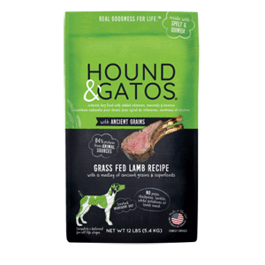 Hound & Gatos Ancient Grain Cage Free Lamb Dog Food Hound & Gatos, hound and gatos, Cage Free, lamb, Dog Food, gain, ancient, ancient grain